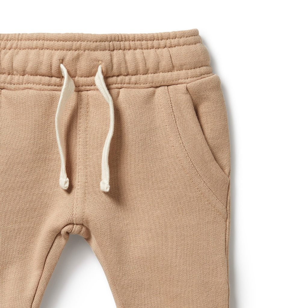 Organic Terry Sweat Pant - Caramel