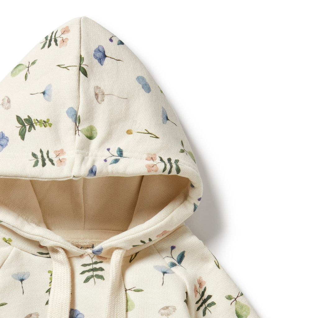 Organic Terry Hooded Sweat - Petit Garden