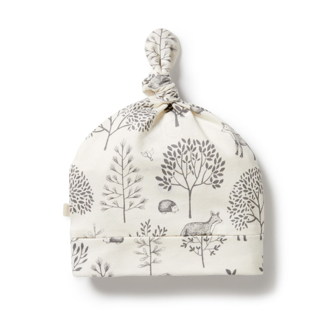 Wilson and Frenchy Organic Knot Hat - Woodland