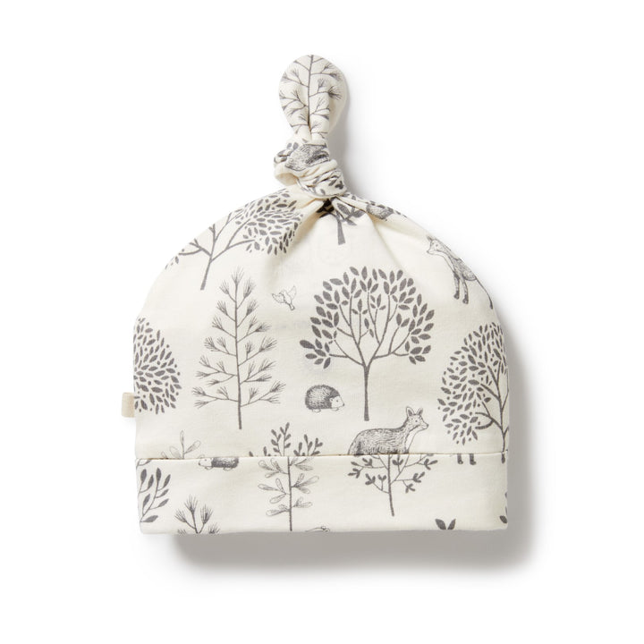 Wilson and Frenchy Organic Knot Hat - Woodland