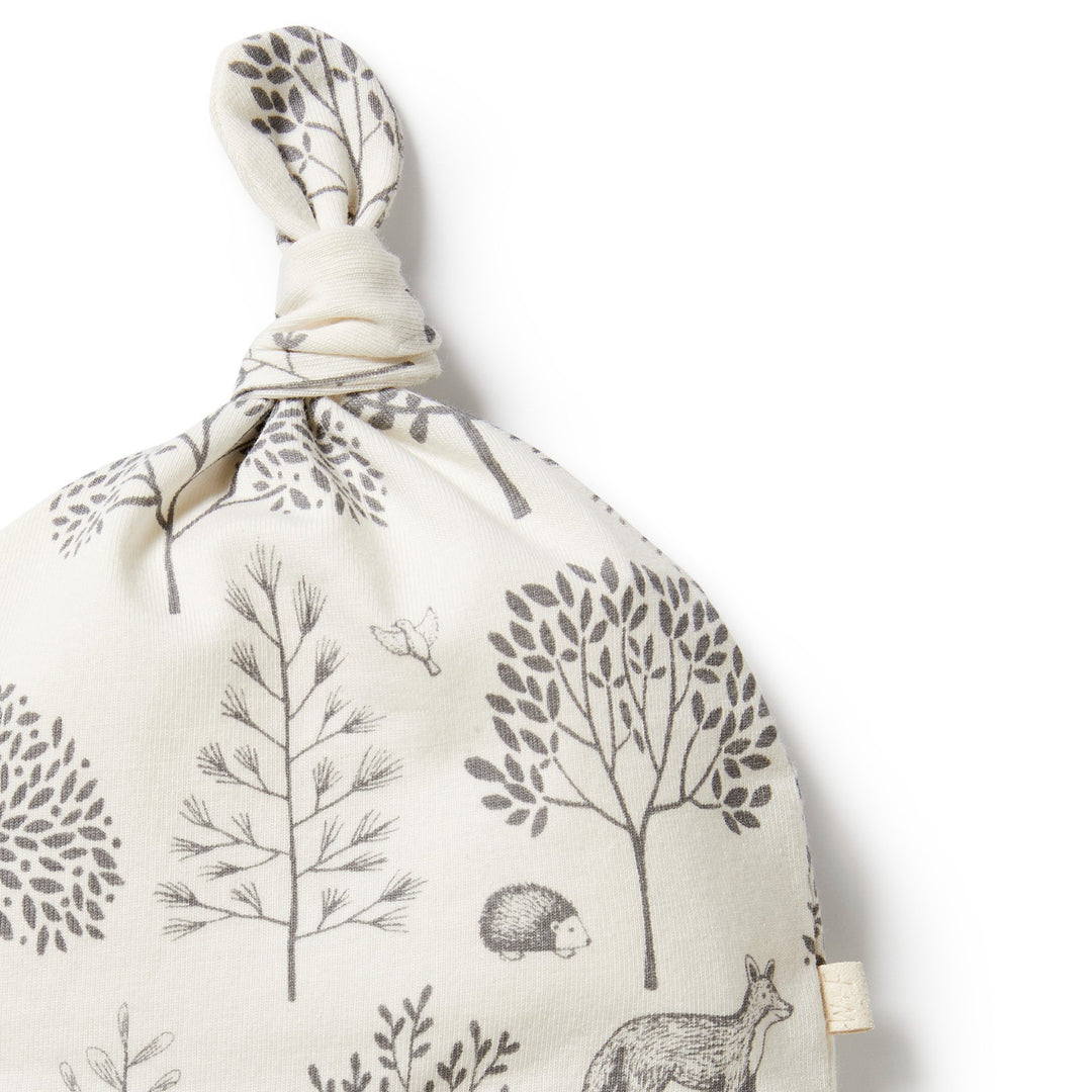 Wilson and Frenchy Organic Knot Hat - Woodland