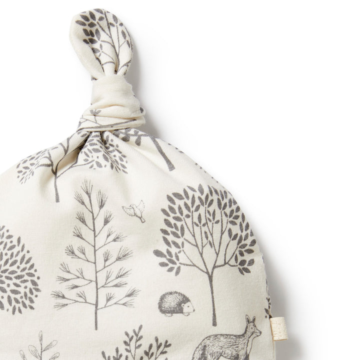 Wilson and Frenchy Organic Knot Hat - Woodland