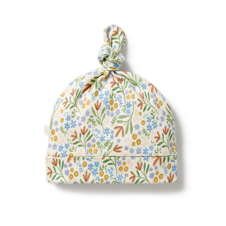 Wilson and Frenchy Organic Knot Hat - Tinker Floral