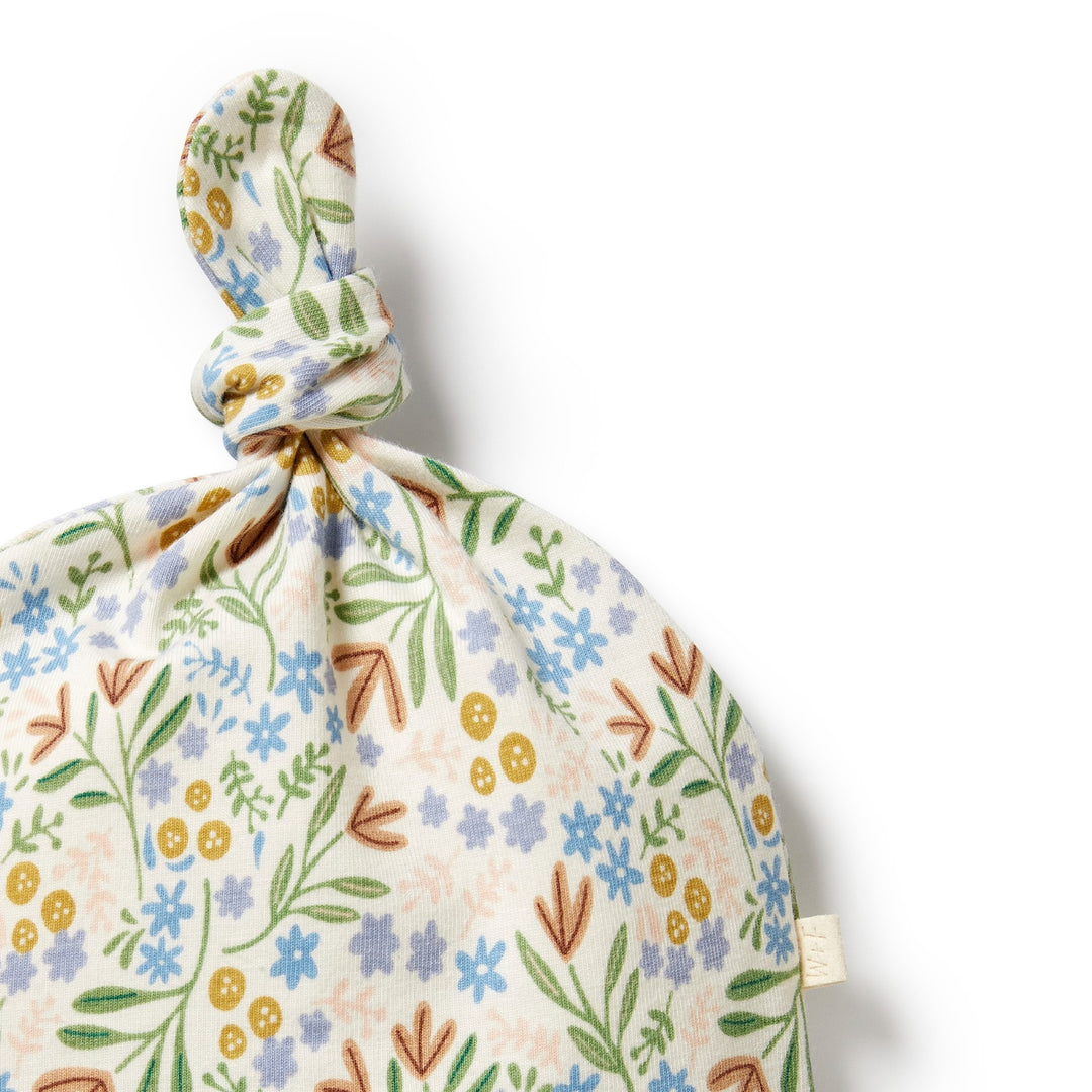 Wilson and Frenchy Organic Knot Hat - Tinker Floral