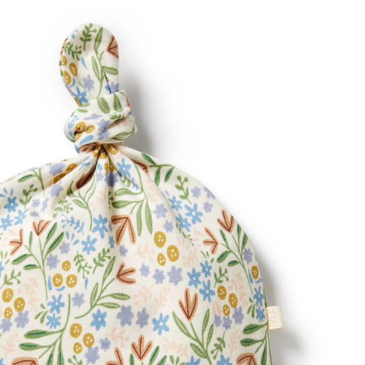 Wilson and Frenchy Organic Knot Hat - Tinker Floral