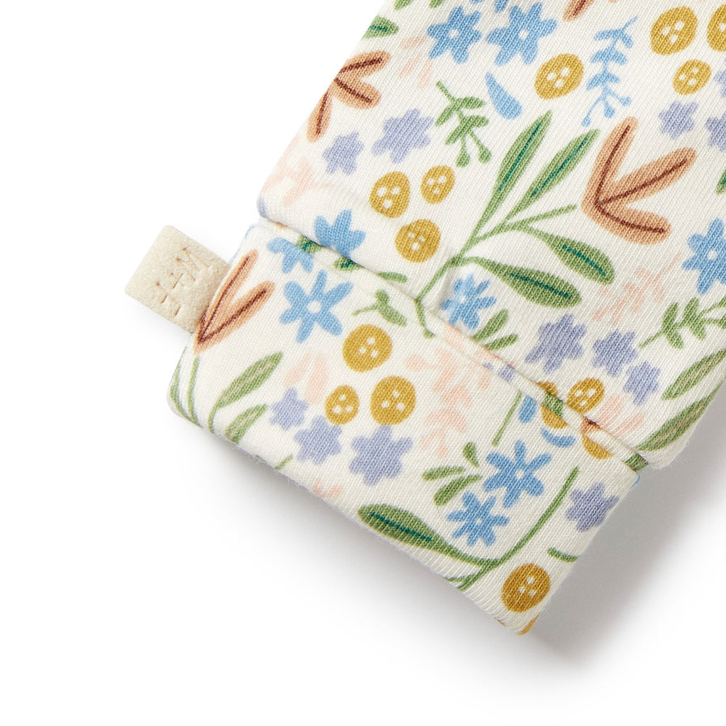 Organic Mittens - Tinker Floral