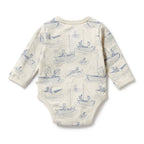 Organic Bodysuit - Sail Away