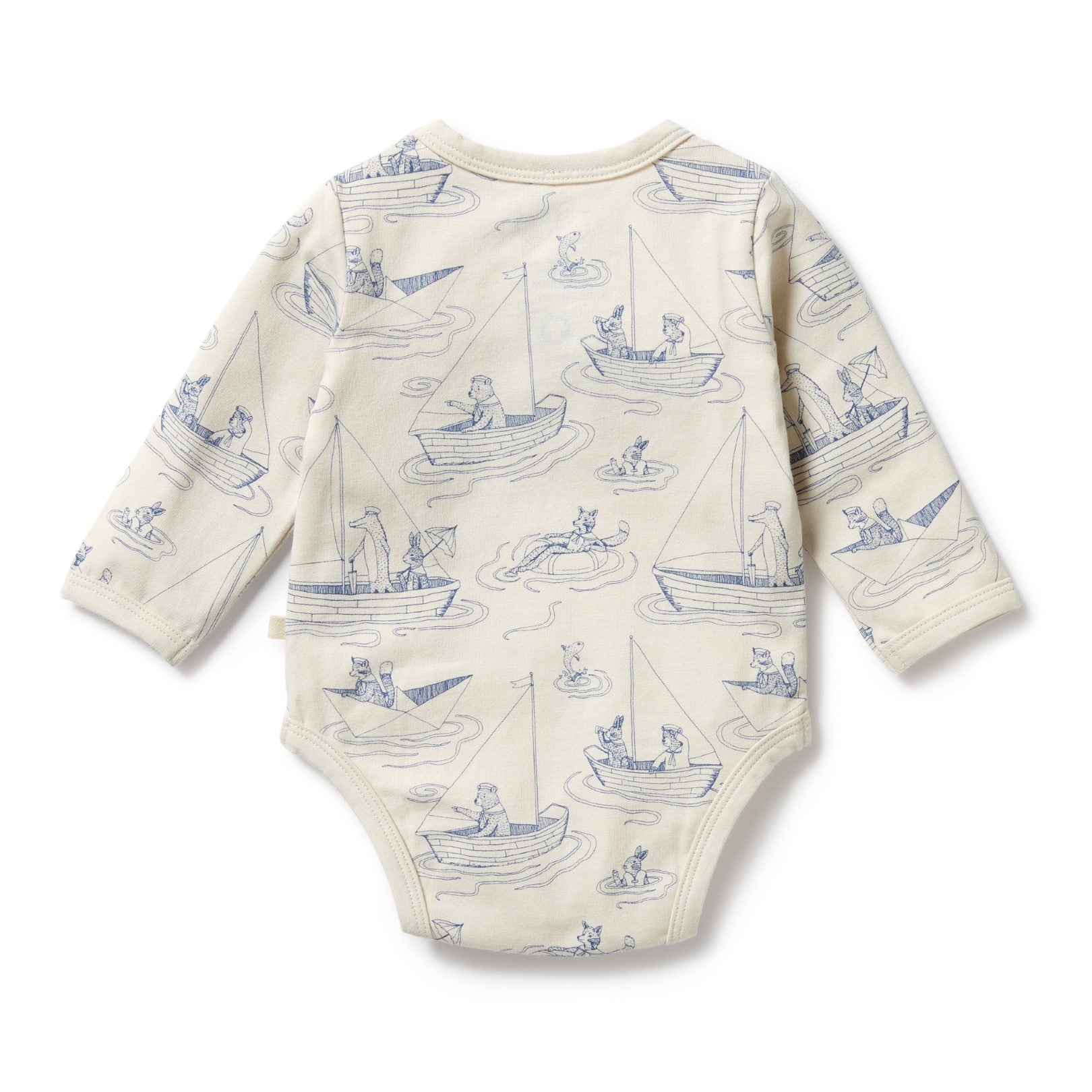 Organic Bodysuit - Sail Away