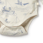 Organic Bodysuit - Sail Away
