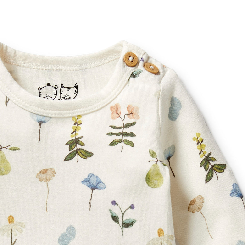 Organic Bodysuit - Petit Garden
