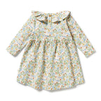 Organic Ruffle Dress - Tinker Floral