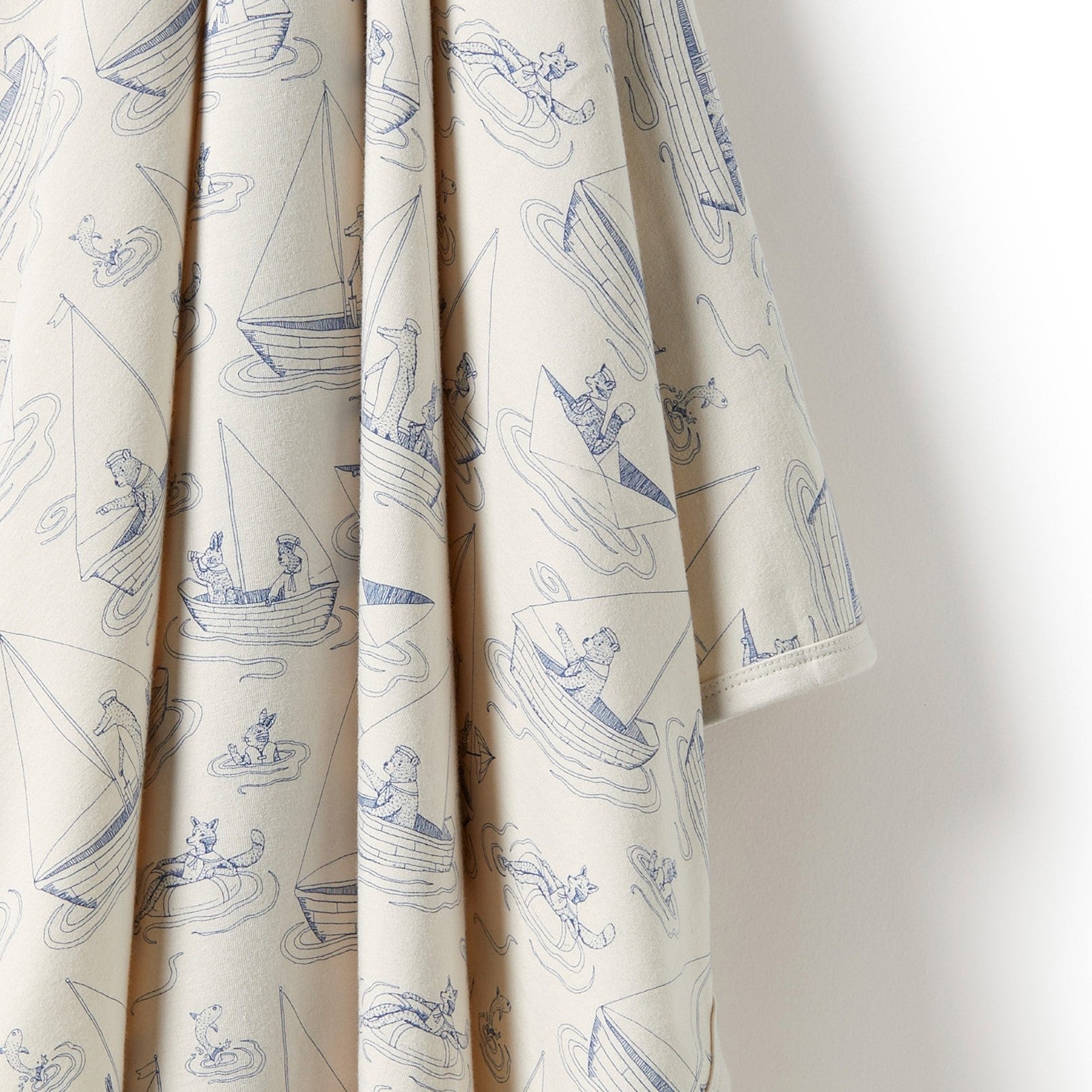 Organic Bunny Rug - Sail Away