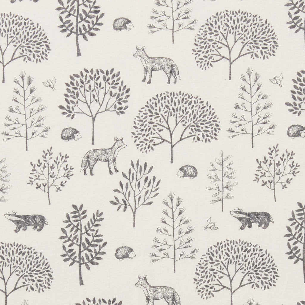 Organic Bassinet Sheet - Woodland
