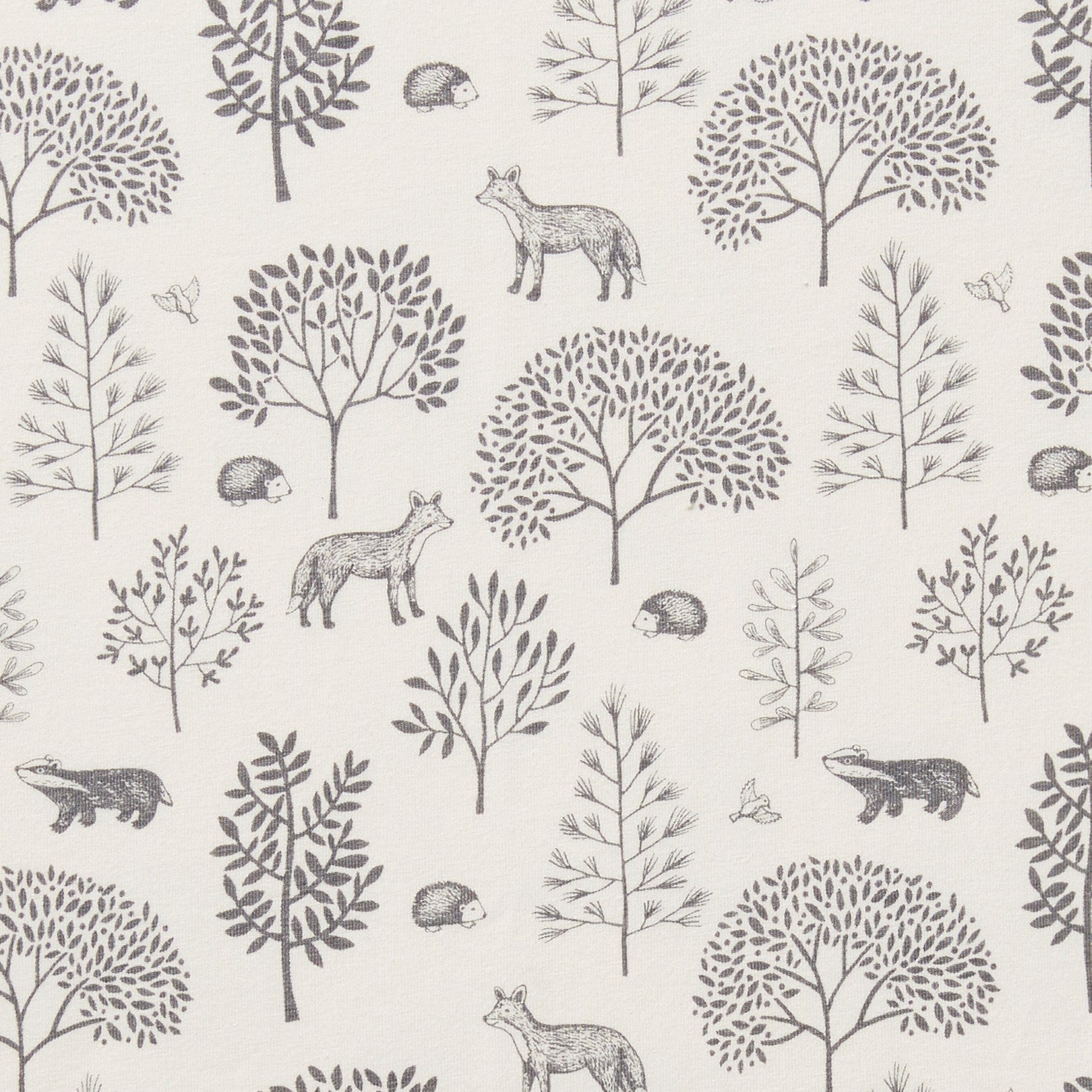 Organic Bassinet Sheet - Woodland