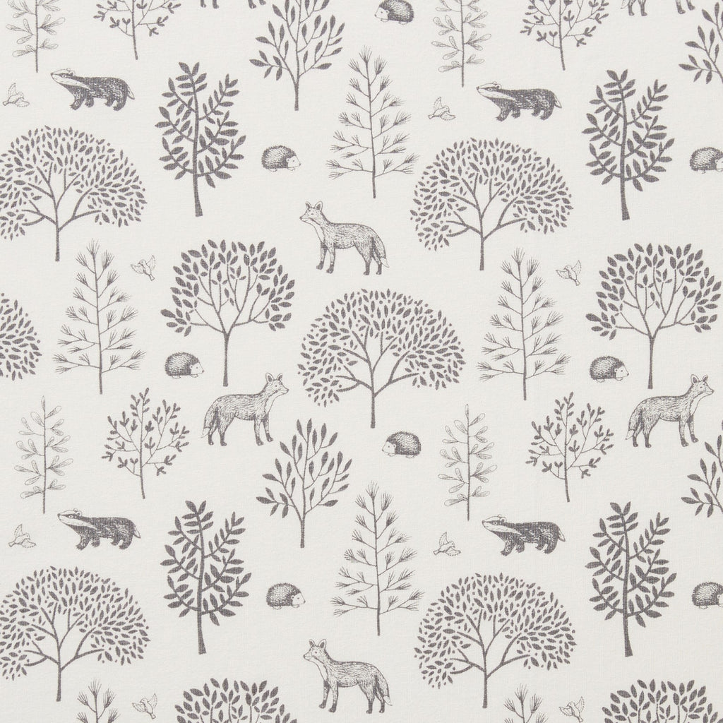 Organic Cot Sheet - Woodland
