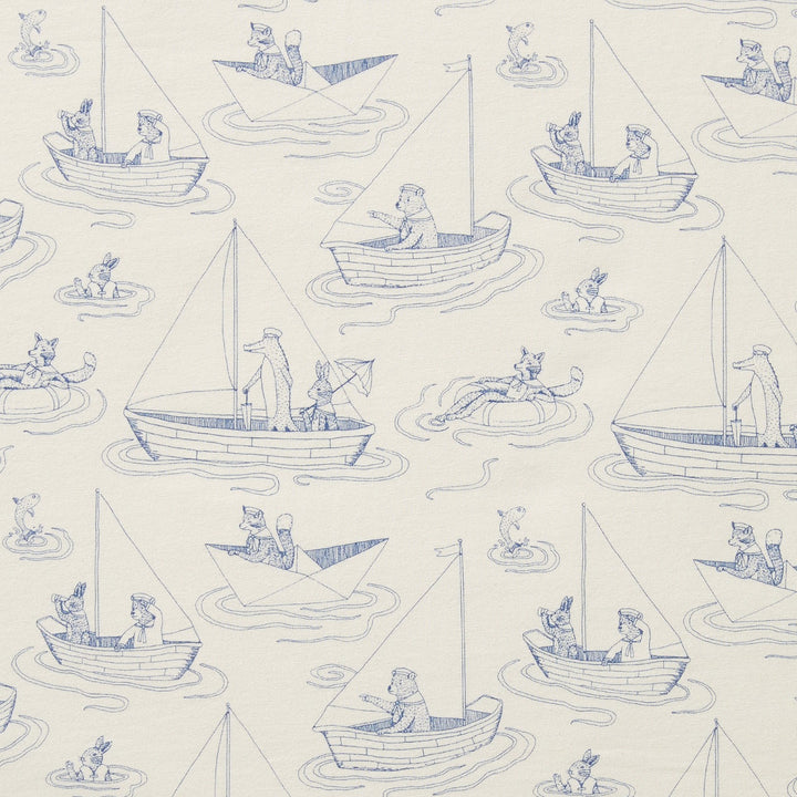 Wilson and Frenchy Organic Cot Sheet - Sail Away