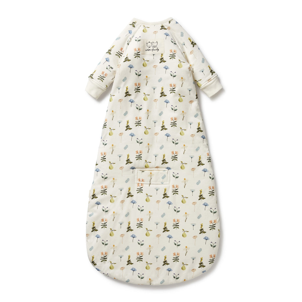 Organic Long Sleeved Sleeping Bag - Petit Garden