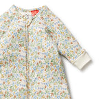 Organic Long Sleeved Sleeping Bag - Tinker Floral