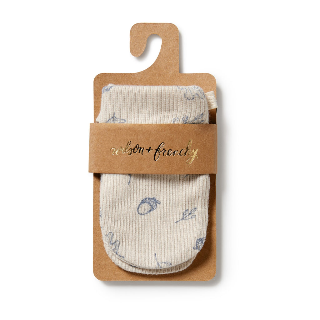 Organic Mittens - Falling Oak