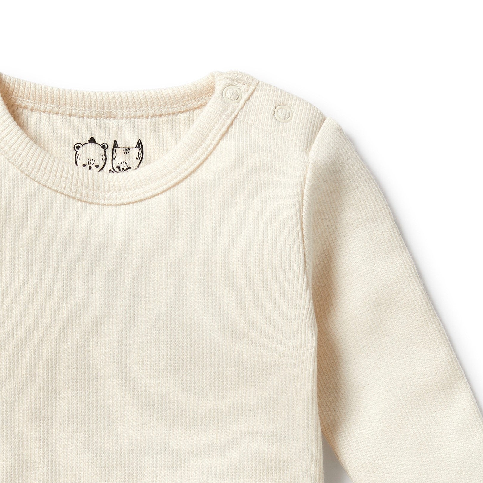 Organic Bodysuit - Ecru