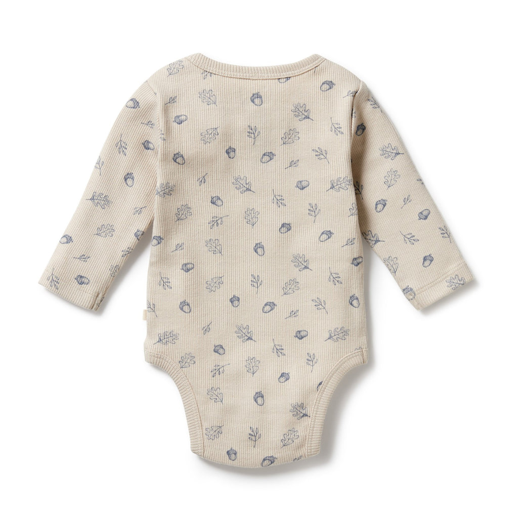 Organic Bodysuit - Falling Oak