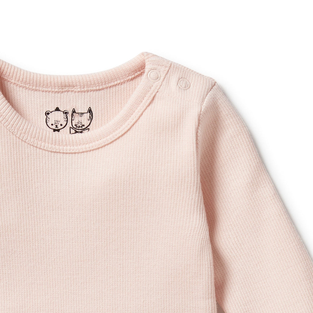 Organic Bodysuit - Pink