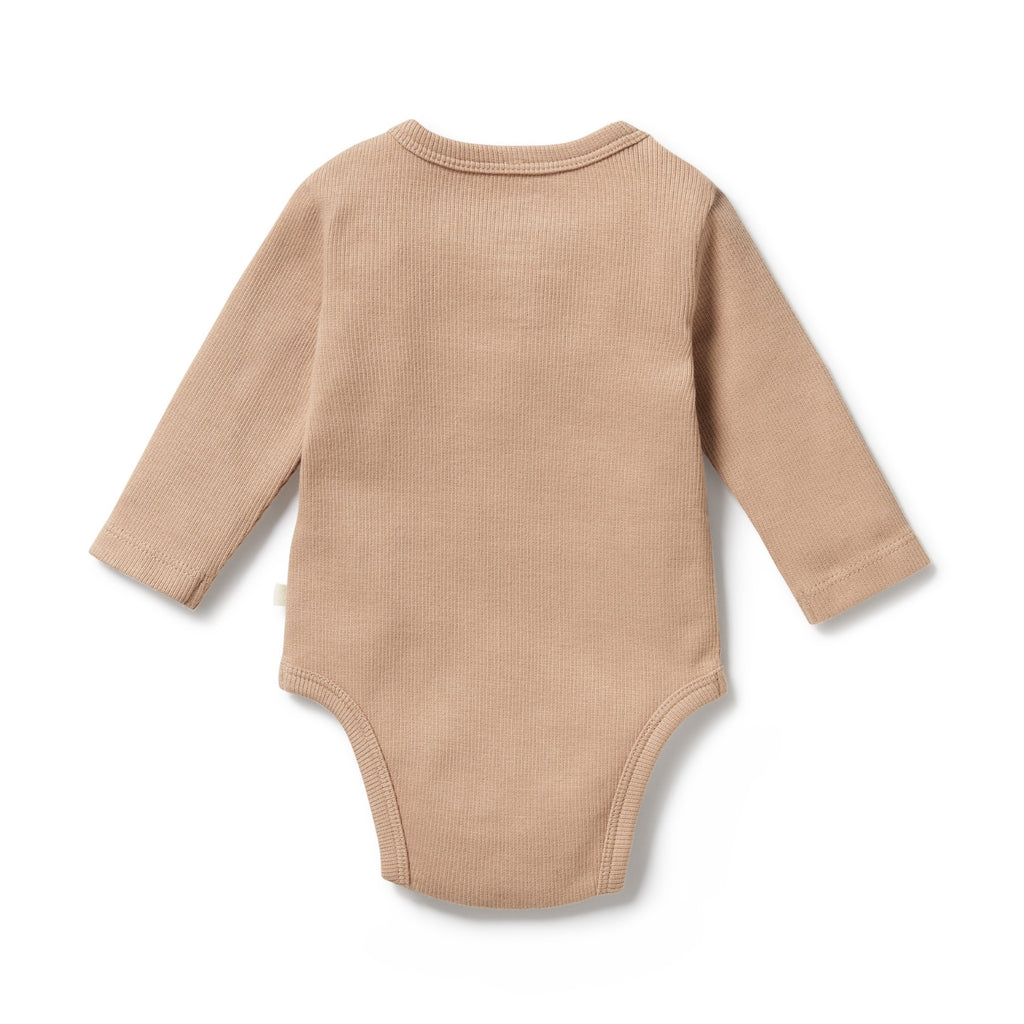 Organic Bodysuit - Fawn