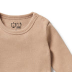 Organic Bodysuit - Fawn