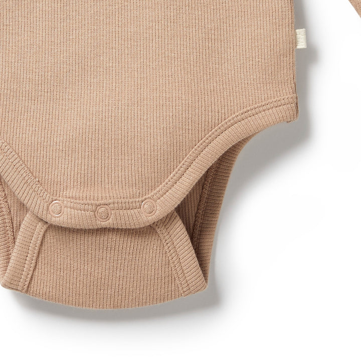 Wilson and Frenchy Organic Bodysuit - Fawn