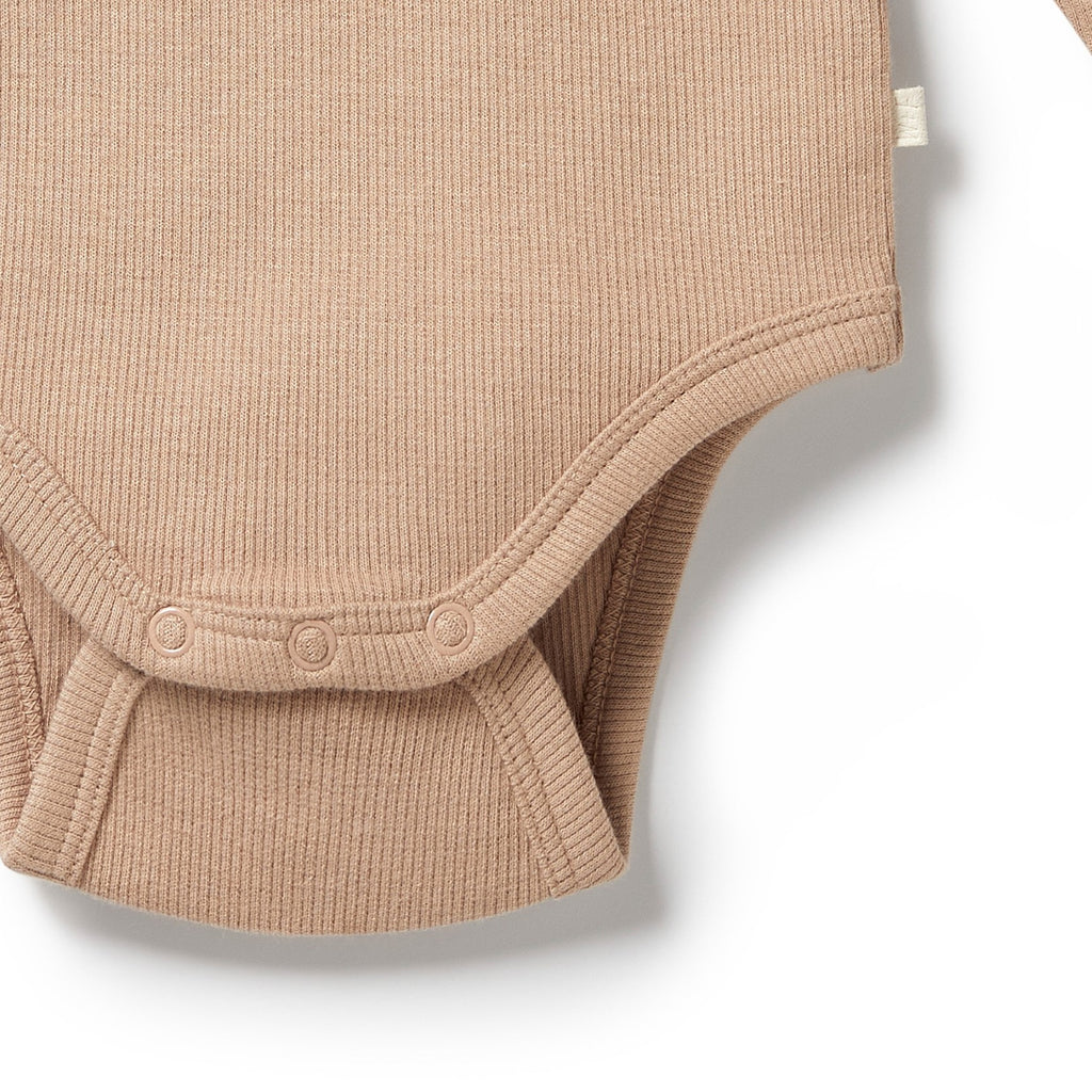 Organic Bodysuit - Fawn