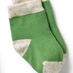 Organic 3 Pack Baby Socks - Mint Green, Cactus, Smoke Blue