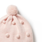Wilson and Frenchy Knitted Bauble Hat - Pink