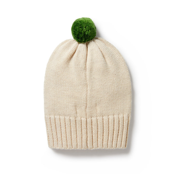 Wilson and Frenchy Knitted Hat - Almond