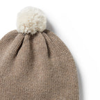 Knitted Hat - Walnut