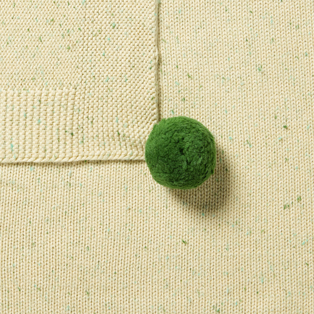 Knitted Blanket - Cactus Fleck