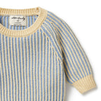 Knitted Ribbed Jumper - Dew