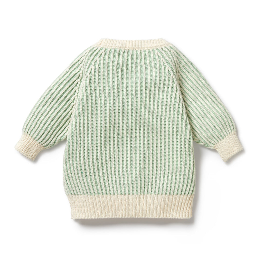 Wilson and Frenchy Knitted Ribbed Jumper - Mint Green