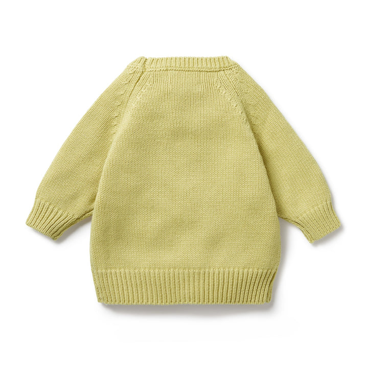 Wilson and Frenchy Knitted Pocket Jumper - Endive