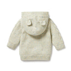 Knitted Cable Jacket - Dew Fleck