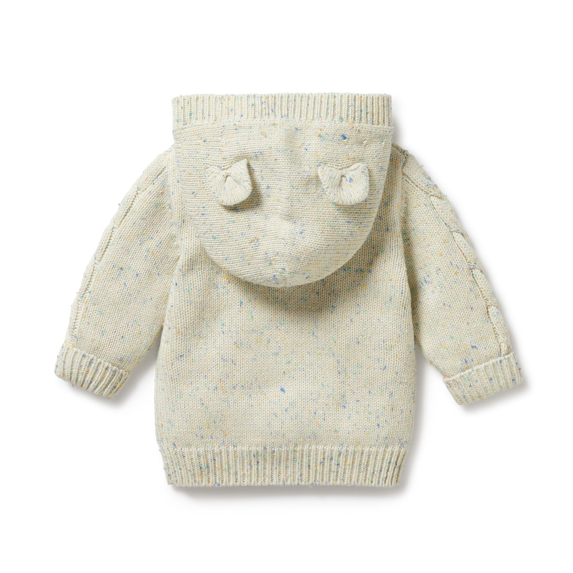 Knitted Cable Jacket - Dew Fleck