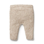 Knitted Legging - Almond Fleck