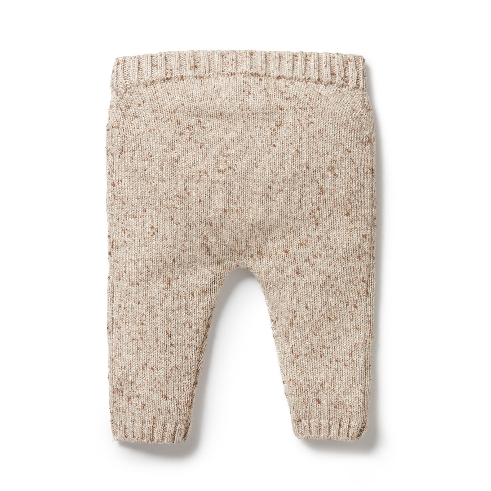 Knitted Legging - Almond Fleck