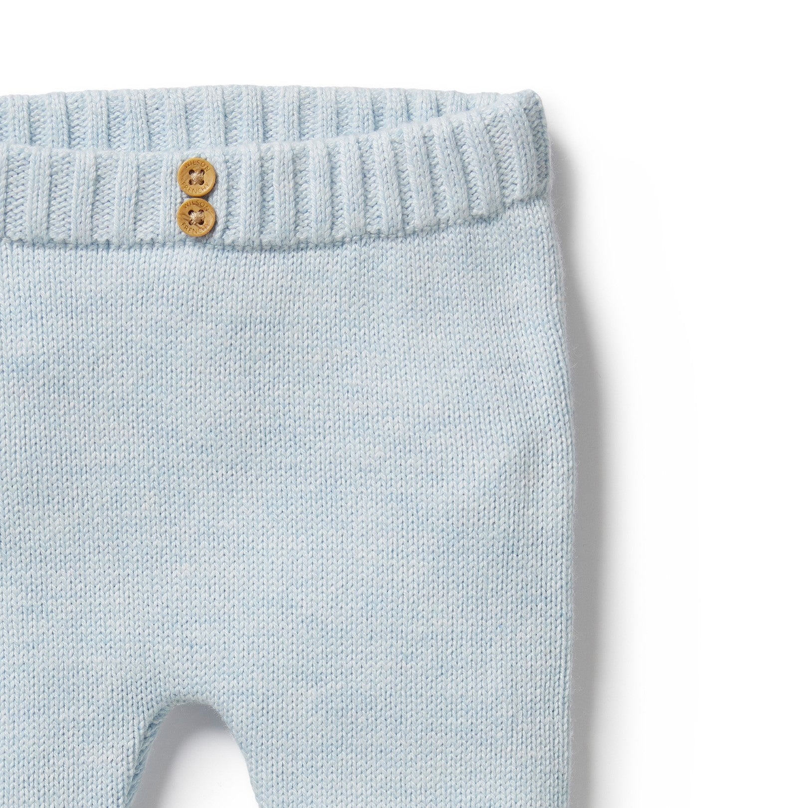 Knitted Legging - Bluebell Fleck