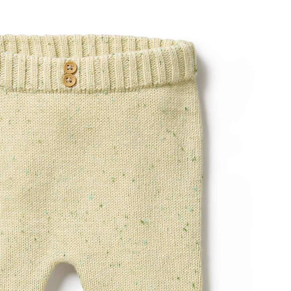Knitted Legging - Cactus Fleck