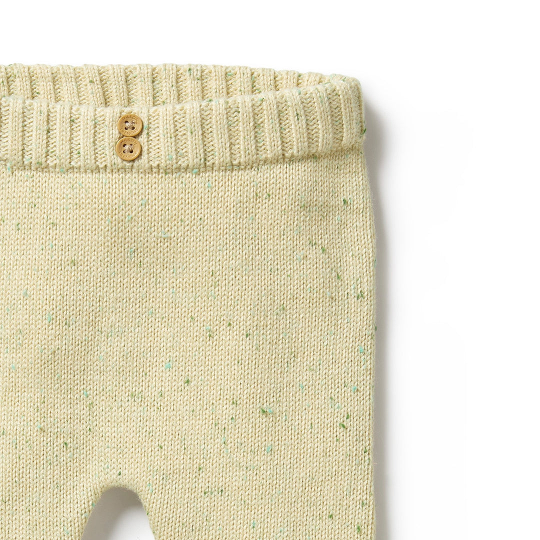 Wilson and Frenchy Knitted Legging - Cactus Fleck