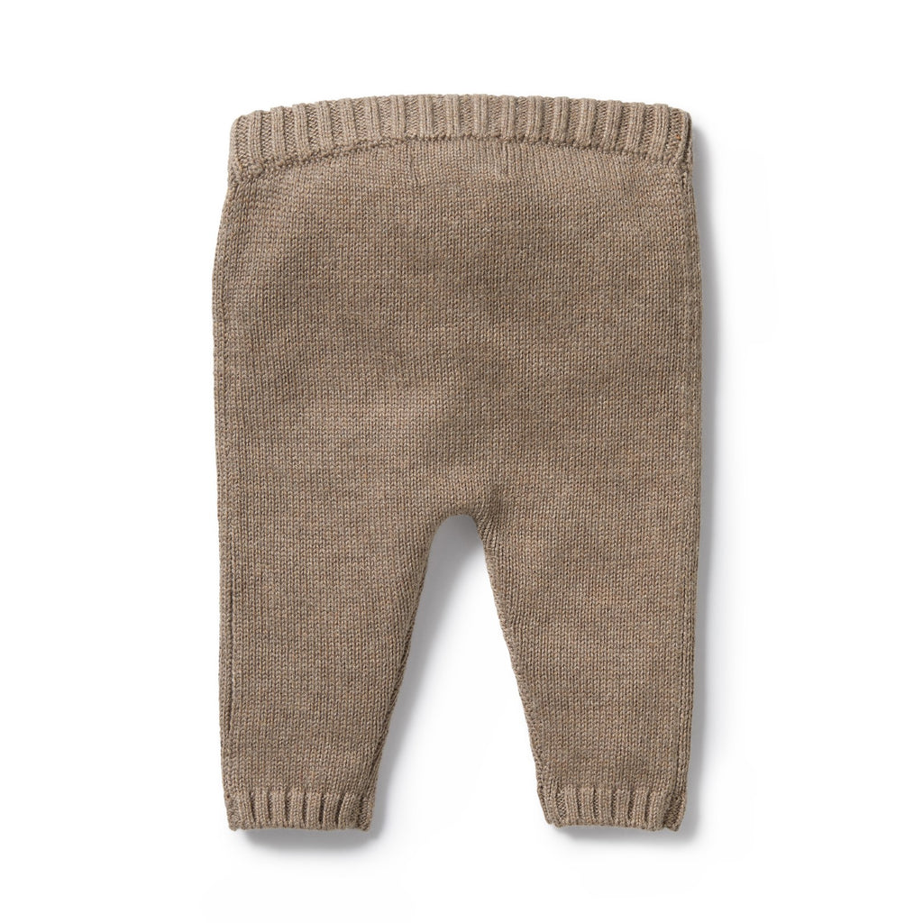 Knitted Legging - Walnut