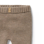 Knitted Legging - Walnut