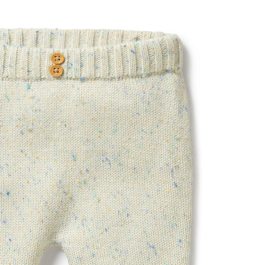 Knitted Legging - Dew Fleck