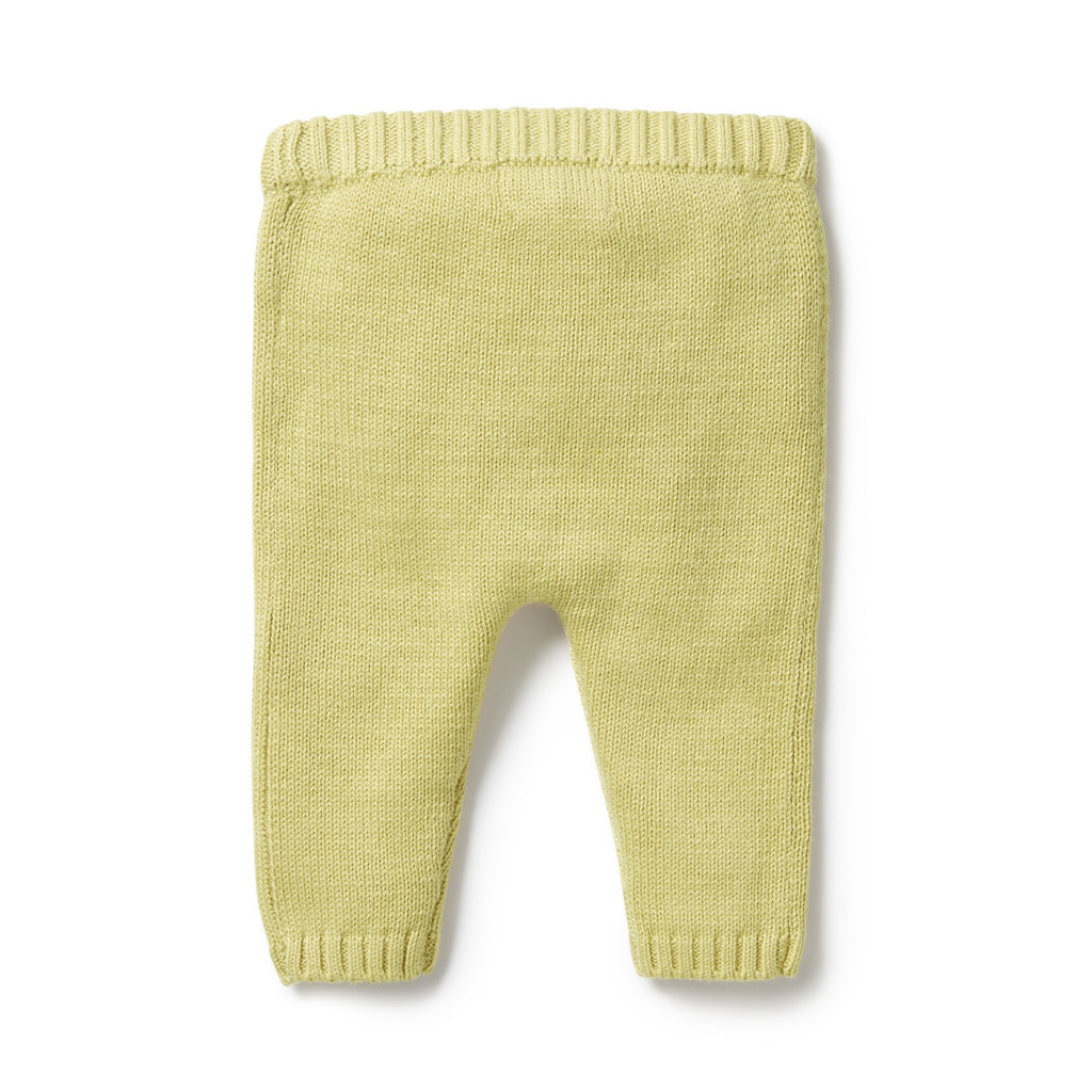 Knitted Legging - Endive