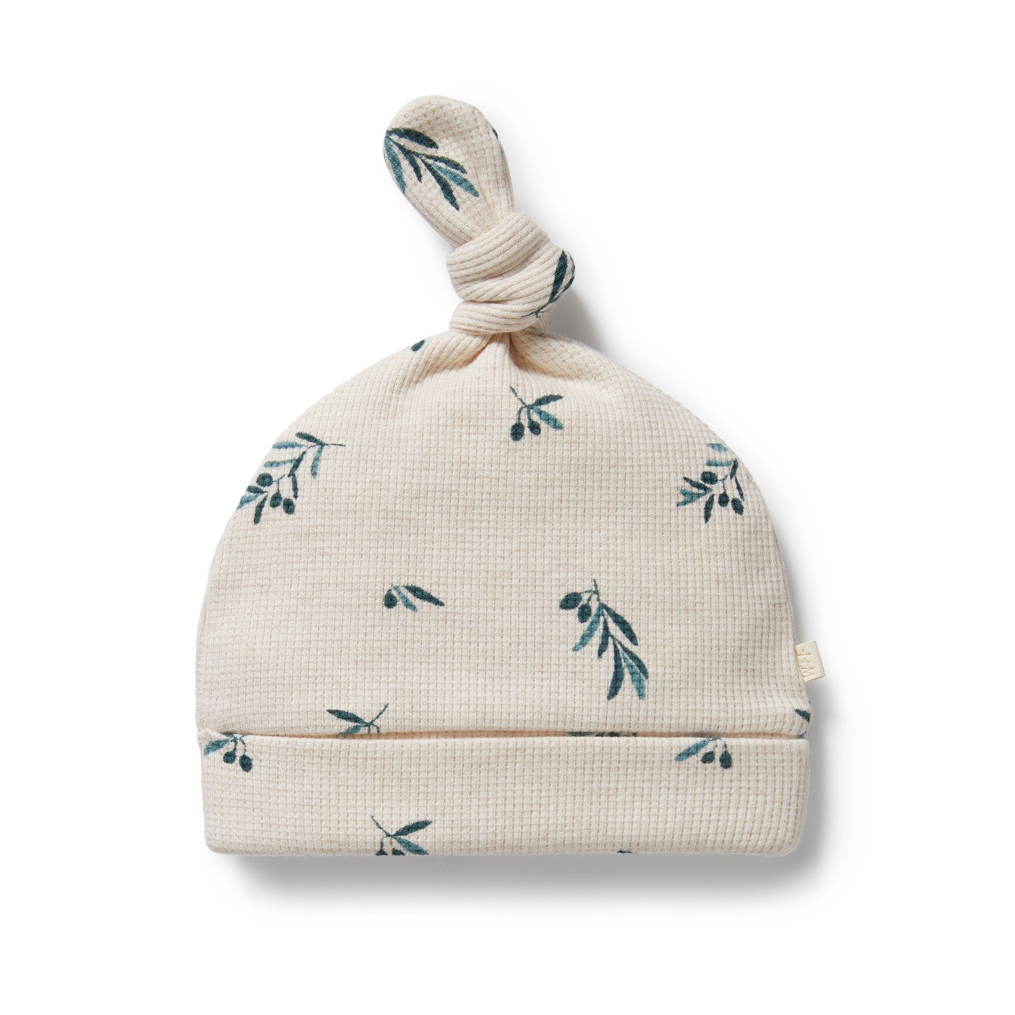 Wilson & Frenchy - Little Olive Organic Waffle Knot Hat